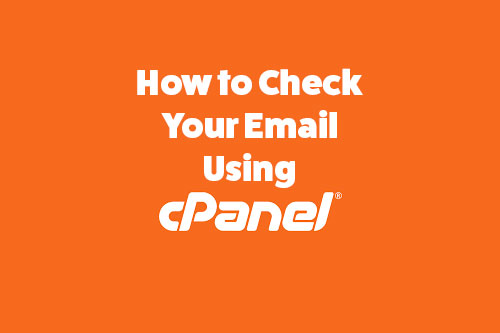 Check Email on cPanel