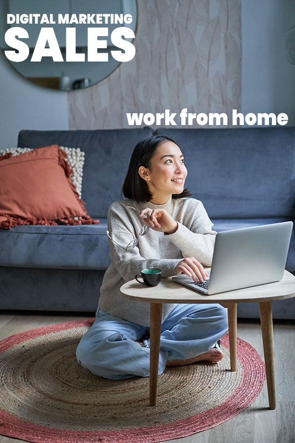 Digital Marketing Sales. Work from home sales position.